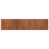 Vidaxl rug rectangular 70x300 cm bamboo brown