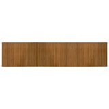 Vidaxx rechteckiger Teppich 70x300 cm Bambusbraun