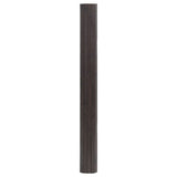 Vidaxx rechteckiger Teppich 70x300 cm Bambus dunkelbraun
