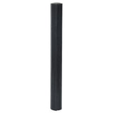 Vidaxx rechteckiger Teppich 70x400 cm Bambus schwarz