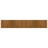 Vidaxx rechteckiger Teppich 70x400 cm Bambusbraun