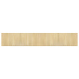 Vidaxl tapis rectangulaire 70x400 cm Bamboo Light Natural