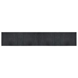Vidaxx rechteckiger Teppich 70x400 cm Bambusgrau