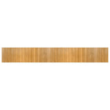 Vidaxx rechteckiger Teppich 70x500 cm Bambus natur