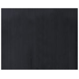 Vidaxl rectangular 80x100 cm de bambú negro