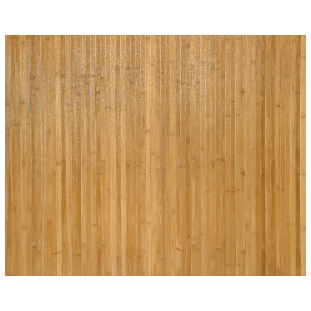 Vidaxx rechteckiger Teppich 80x100 cm Bambus natur