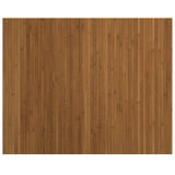 Vidaxx rechteckiger Teppich 80x100 cm Bambusbraun