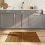 Vidaxx rechteckiger Teppich 80x100 cm Bambusbraun
