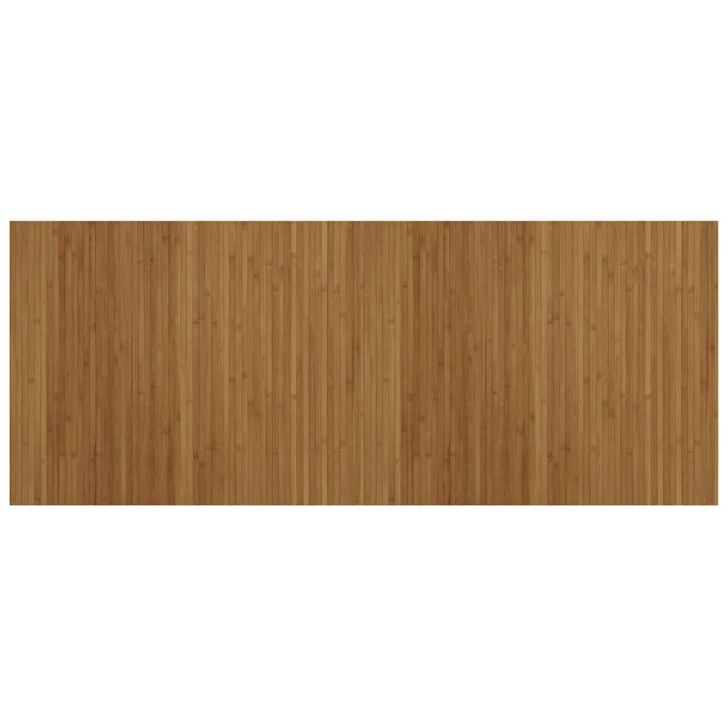 Vidaxx rechteckiger Teppich 80x200 cm Bambusbraun