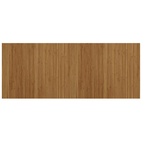 Vidaxx rechteckiger Teppich 80x200 cm Bambusbraun