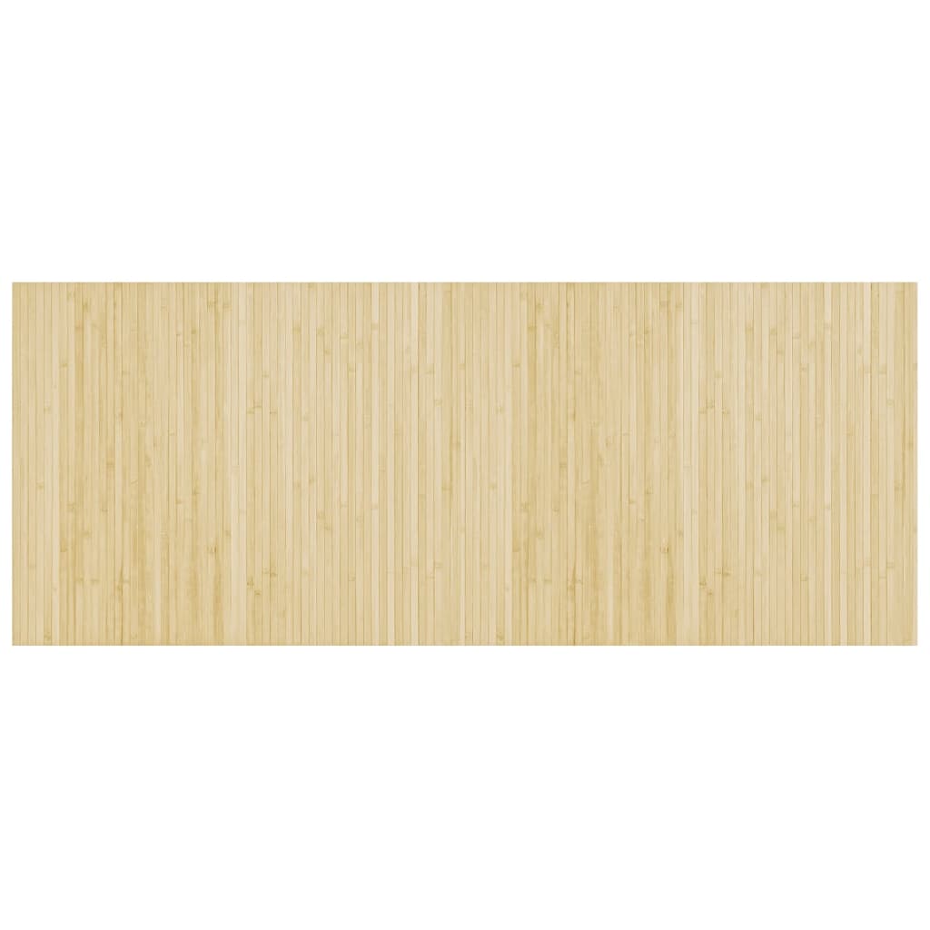 Vidaxl Rug Rectangular 80x200 cm Bambu Light Natural