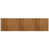 Vidaxx rechteckiger Teppich 80x300 cm Bambusbraun