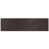 Vidaxx rechteckiger Teppich 80x300 cm Bambus dunkelbraun