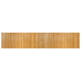 VidaXL Rechteckiger Teppich 80x400 cm Bambus natur