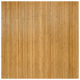 Vidaxl vloerkleed rechthoekig 100x100 cm bamboe naturel