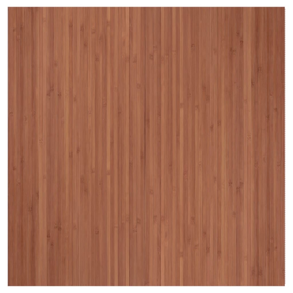 Tapis Vidaxl RECTANGULAIRE 100X100 CM BRAUNE