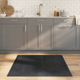 Vidaxl rechteckeg 100x100 cm Bamboo Grey