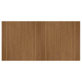 Vidaxl vloerkleed rechthoekig 100x200 cm bamboe bruin