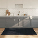 Vidaxx rechteckiger Teppich 100x200 cm Bambusgrau