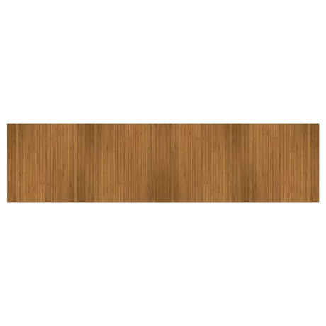 Vidaxx rechteckiger Teppich 100x400 cm Bambusbraun