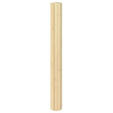 Vidaxx rechteckiger Teppich 100x400 cm heller natürlicher Bambus