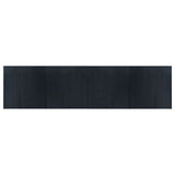 Vidaxx rechteckiger Teppich 100x400 cm Bambusgrau