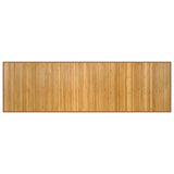 Vidaxl vloerkleed rechthoekig 60x200 cm bamboe naturel
