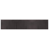 Vidaxl vloerkleed rechthoekig 60x300 cm bamboe donkerbruin
