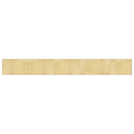 Vidaxx Teppich rechteckig 60x500 cm Bambus hell natur