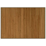 Vidaxx rechteckiger Teppich 70x100 cm Bambusbraun