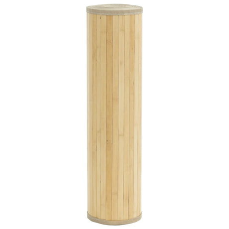 Vidaxx rechteckiger Teppich 70x100 cm Bambus hell natur