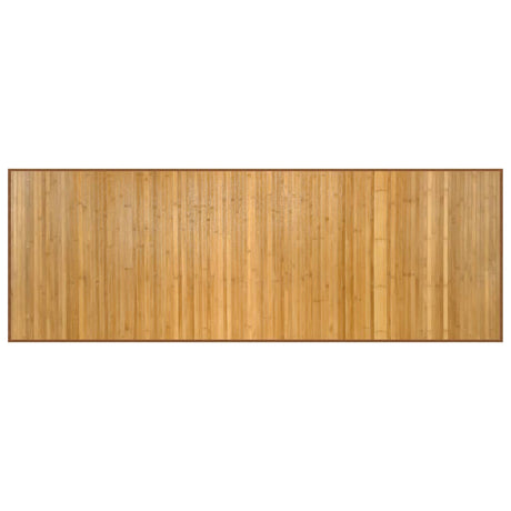 Vidaxx rechteckiger Teppich 70x200 cm Bambus natur