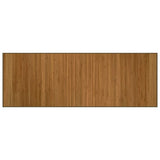 Vidaxx rechteckiger Teppich 70x200 cm Bambusbraun