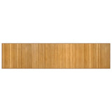 Vidaxx rechteckiger Teppich 70x300 cm Bambus natur