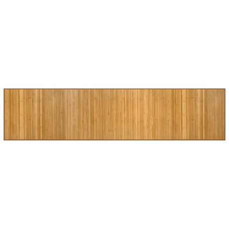 Vidaxx rechteckiger Teppich 70x300 cm Bambus natur