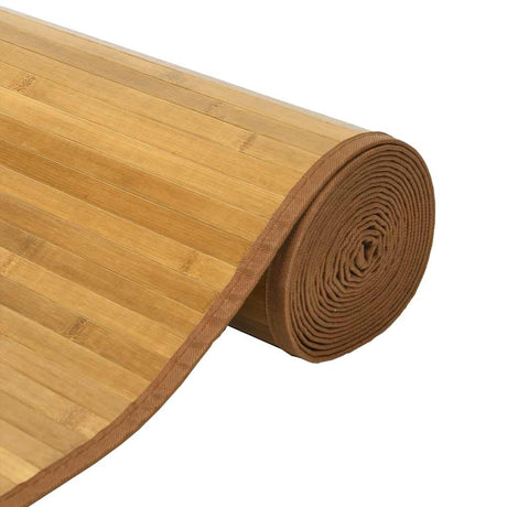 Vidaxx rechteckiger Teppich 70x300 cm Bambus natur