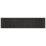 Vidaxx rechteckiger Teppich 70x300 cm Bambusgrau