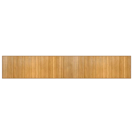 Vidaxx rechteckiger Teppich 70x400 cm Bambus natur