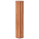 Vidaxx rechteckiger Teppich 70x500 cm Bambusbraun