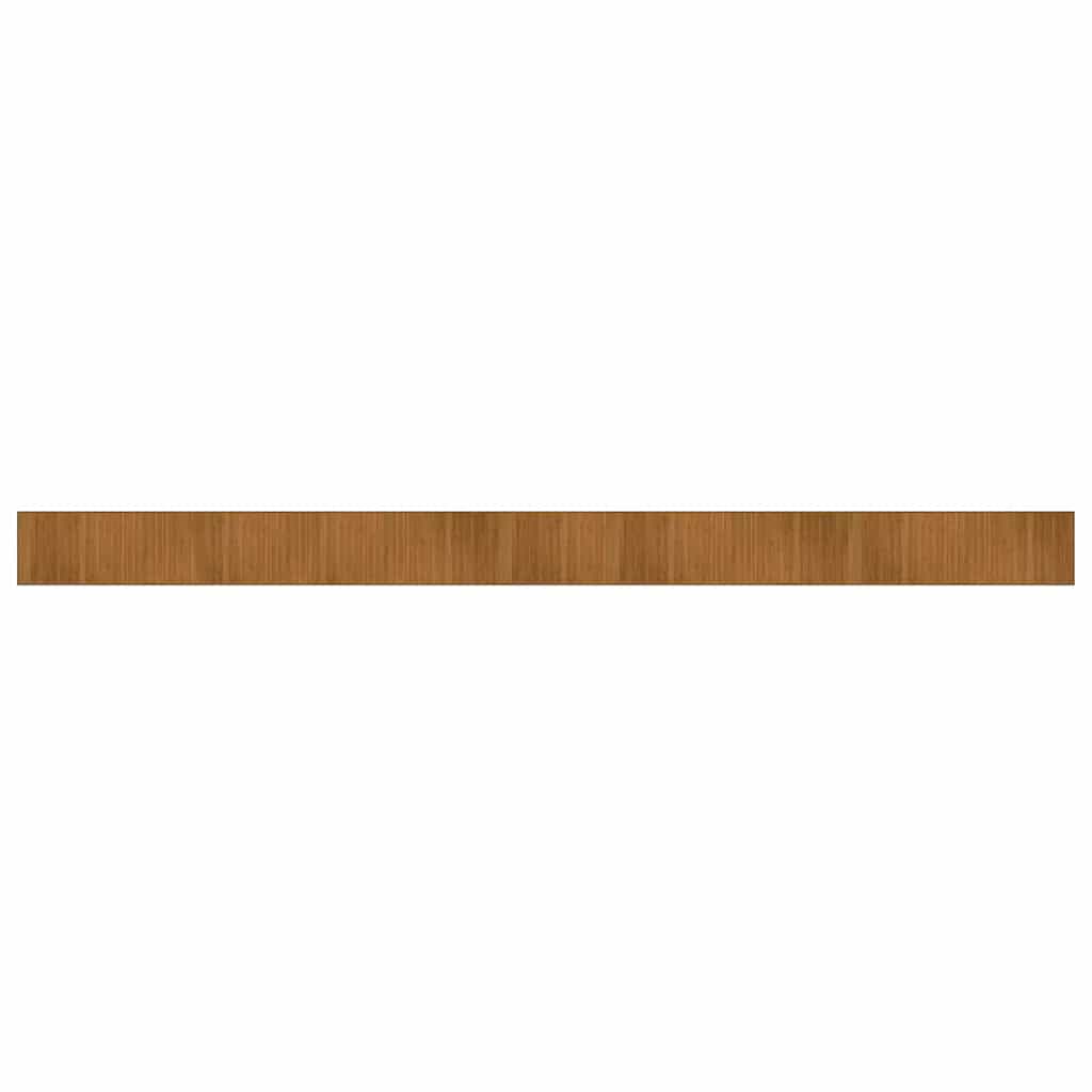 Vidaxx rechteckiger Teppich 70x1000 cm Bambusbraun