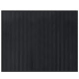 VidaXL Rechteckiger Teppich 80x100 cm Bambus schwarz