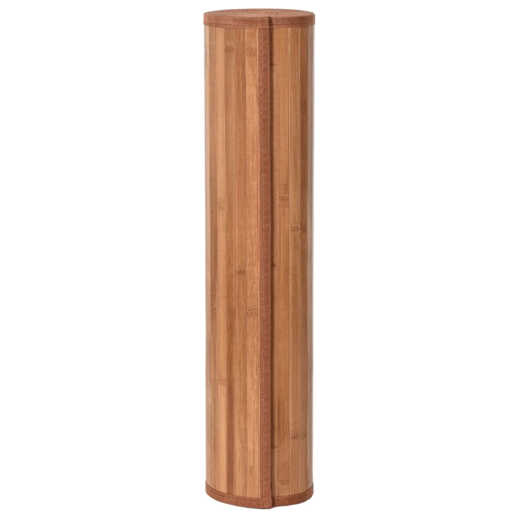 Vidaxl rettangolare 80x100 cm Bamboo naturale