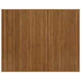 Vidaxx rechteckiger Teppich 80x100 cm Bambusbraun