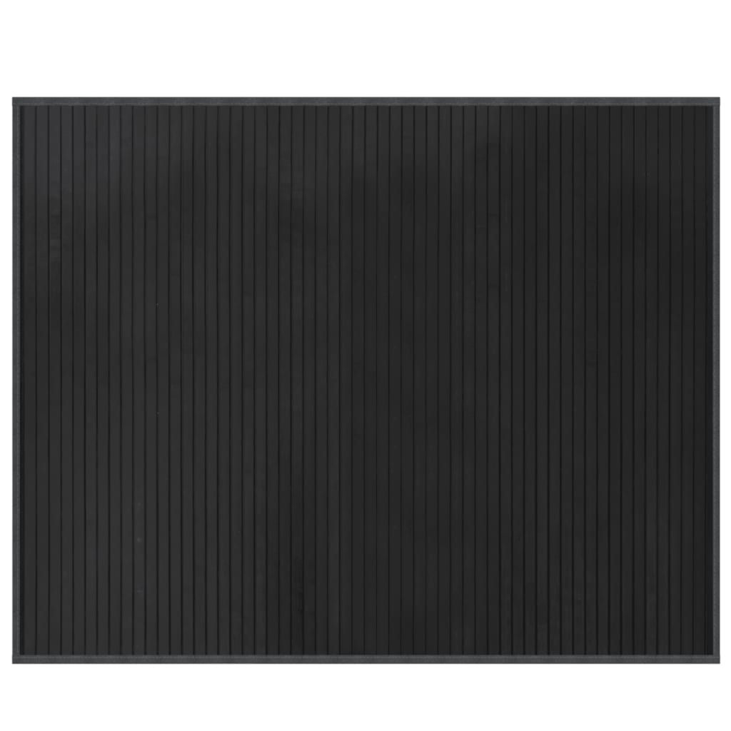 Vidaxx rechteckiger Teppich 80x100 cm Bambusgrau