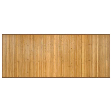 Vidaxx rechteckiger Teppich 80x200 cm Bambus natur