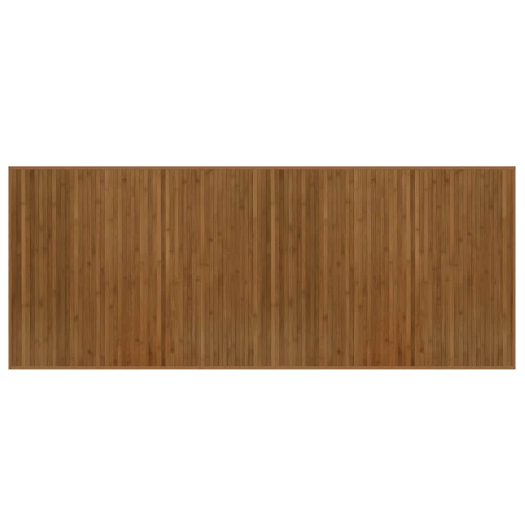 Vidaxx rechteckiger Teppich 80x200 cm Bambusbraun