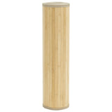 VidaXL Rechteckiger Teppich 80x200 cm Bambus hell natur