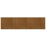 Vidaxx rechteckiger Teppich 80x300 cm Bambusbraun