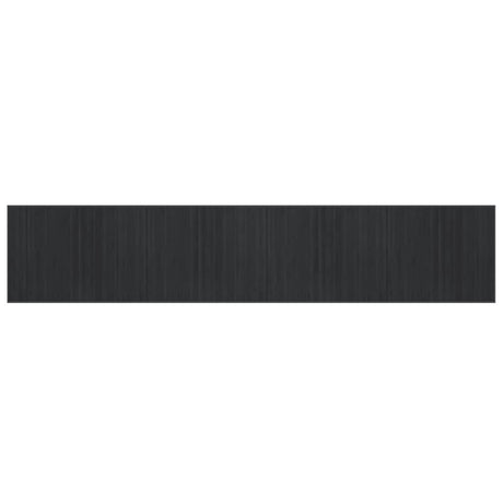 Vidaxx rechteckiger Teppich 80x400 cm Bambusgrau