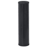 Vidaxx rechteckiger Teppich 80x500 cm Bambus schwarz